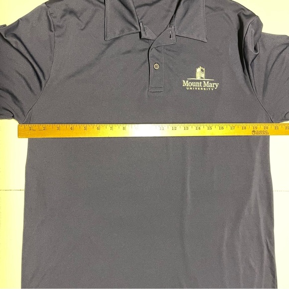 ALO Yoga Deep Mount Mary Branded Polo Shirt - Picture 5 of 8